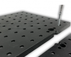 Interlocking Pegboard Panel 45 x 45